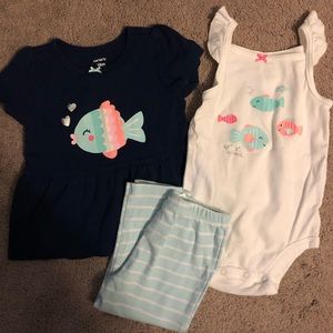 Carters 18 Month 3 Piece Outfit